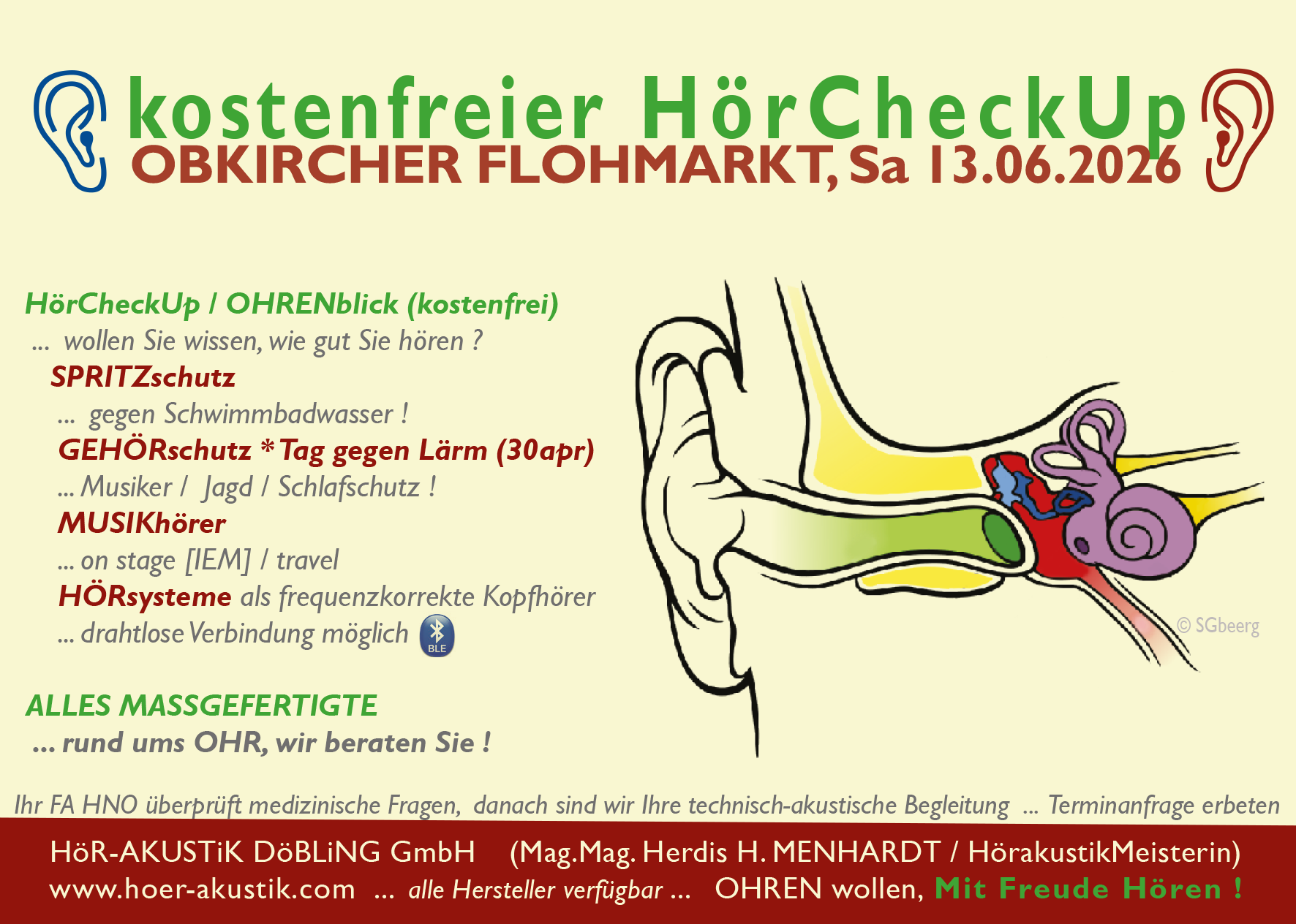 TipOn Juni 2026 – kostenfreier HörCheckUp beim Obkircher Flohmarkt am 13.06.2026
